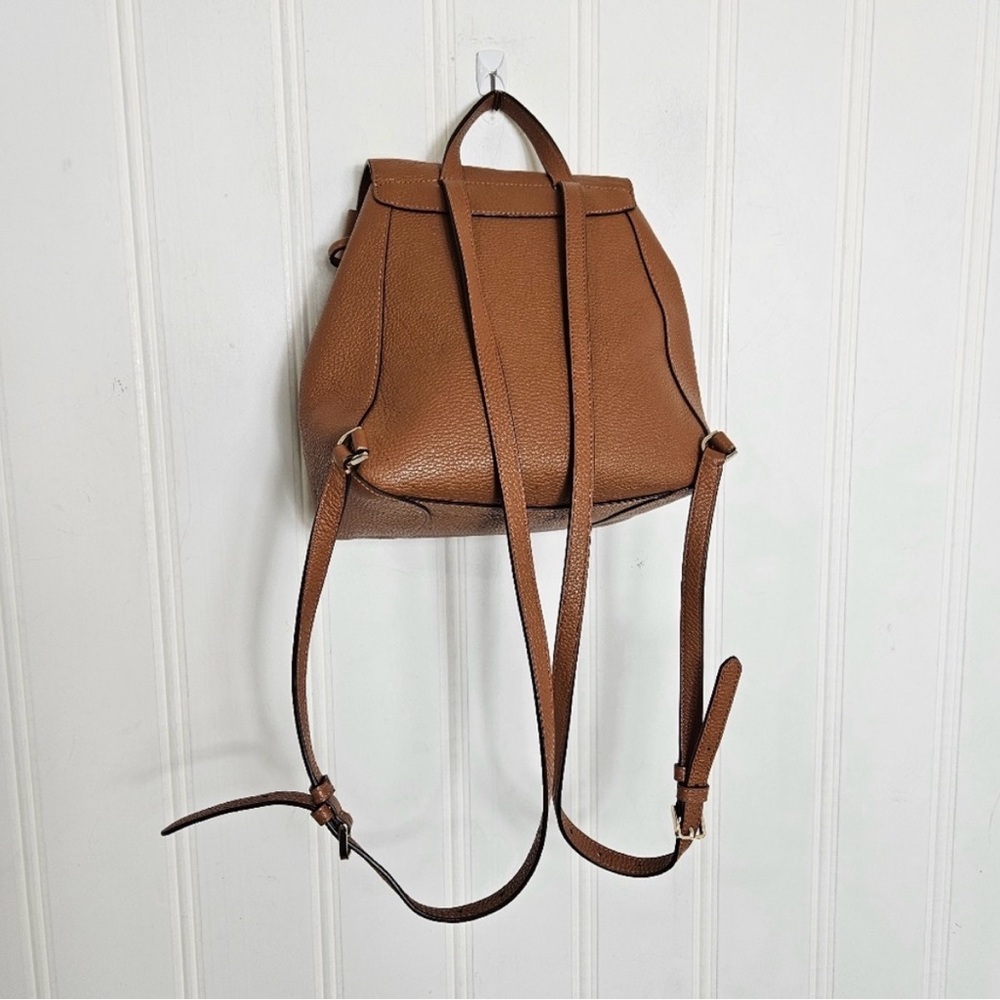 kate spade Pebble Leather Mini Backpack in Tan - Picture 4 of 9